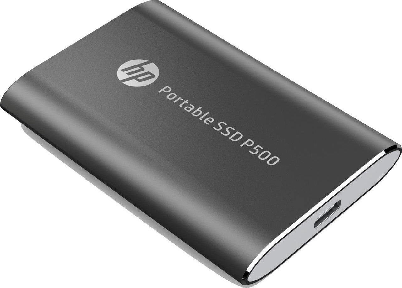 Unidad SSD Externo HP, P500 Black, 250 GB USB-C. 3.1 Gen 2