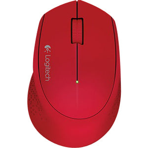 Ratón M280 Logitech, Inalámbrico, 1000DPI, USB, Rojo