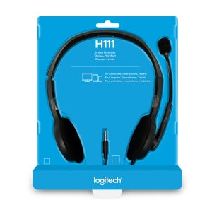 Diadema Logitech H111, Estéreo