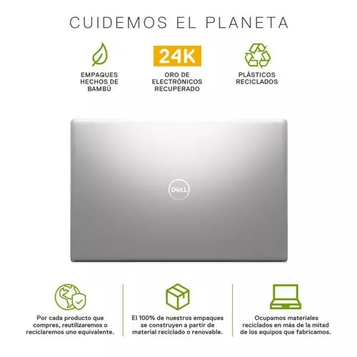 Laptop para Hogar Dell Inspiron 3000, AMD Ryzen 5 3450U, 8GB RAM, SSD 256GB, Windows 11 Home, 1 año de garantía