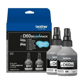 Botella de tinta negra Brother 6500 paginas