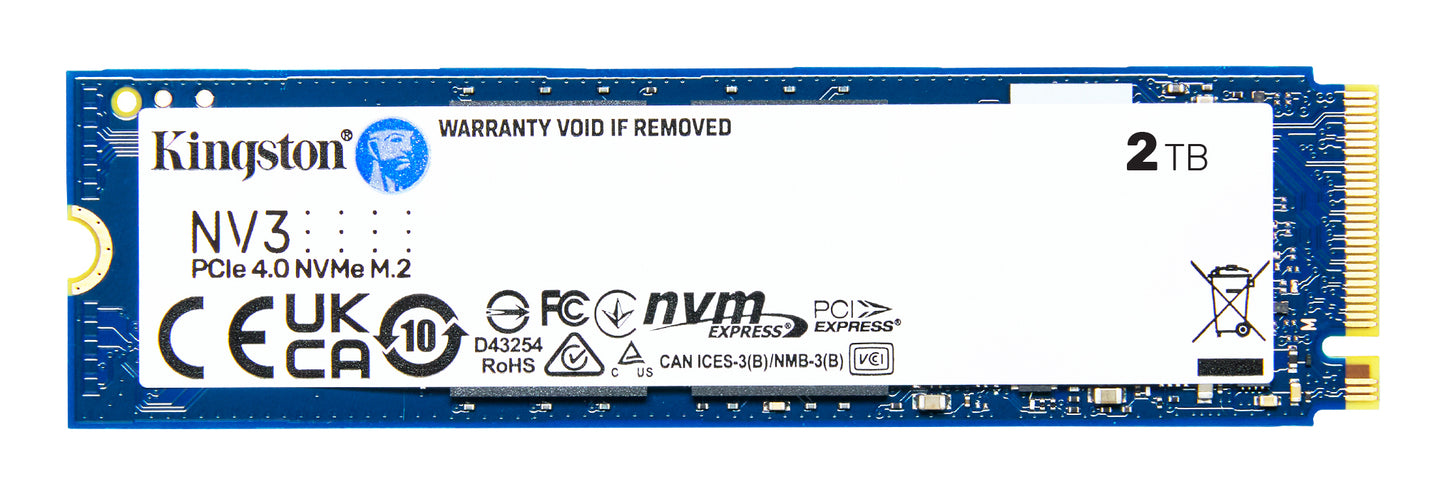 SSD KINGSTON SNV3S NVME, 2TB, PCI EXPRES