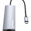 LM-Hub Manhattan USB-C Macho 2x USB-A 1x