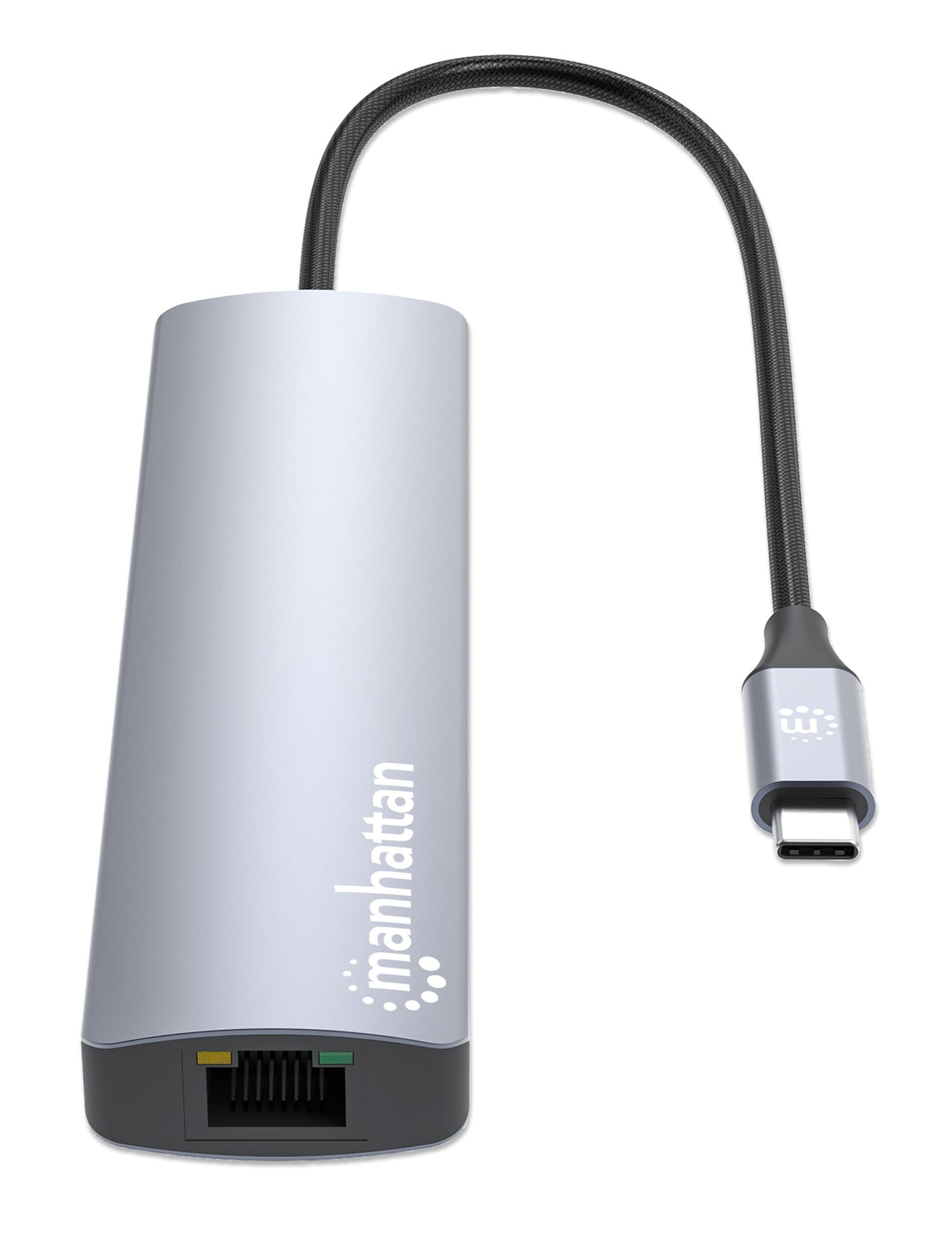 LM-Hub Manhattan USB-C Macho 2x USB-A 1x