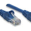 Cable de red Patch Categoría 5e RJ45 1.0 metros (3 pies) color azul