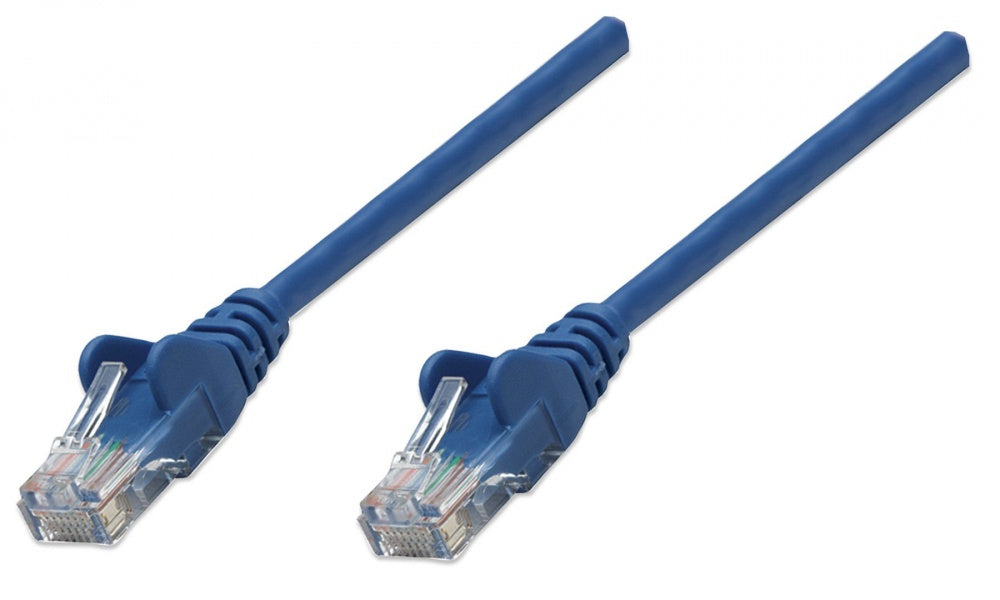 Cable de red Patch Categoría 5e RJ45 1.0 metros (3 pies) color azul