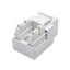 Jack Intellinet rj11/rj12 para teléfono, blanco