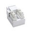 Jack Intellinet rj11/rj12 para teléfono, blanco