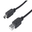 Cable Manhattan USB a-mini b v2.0 1.8 Negro