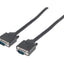 Cable Manhattan monitor sVGA, 8mm, HD15, m-m 1.8m