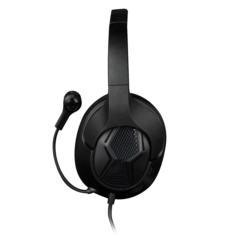 Diadema gamer Acteck, Alámbrica, Negro
