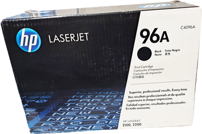 C4096A Tóner HP Laserjet 96A, Negro Original (ÚLTIMA PIEZA)