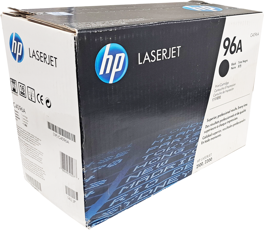 C4096A Tóner HP Laserjet 96A, Negro Original (ÚLTIMA PIEZA)