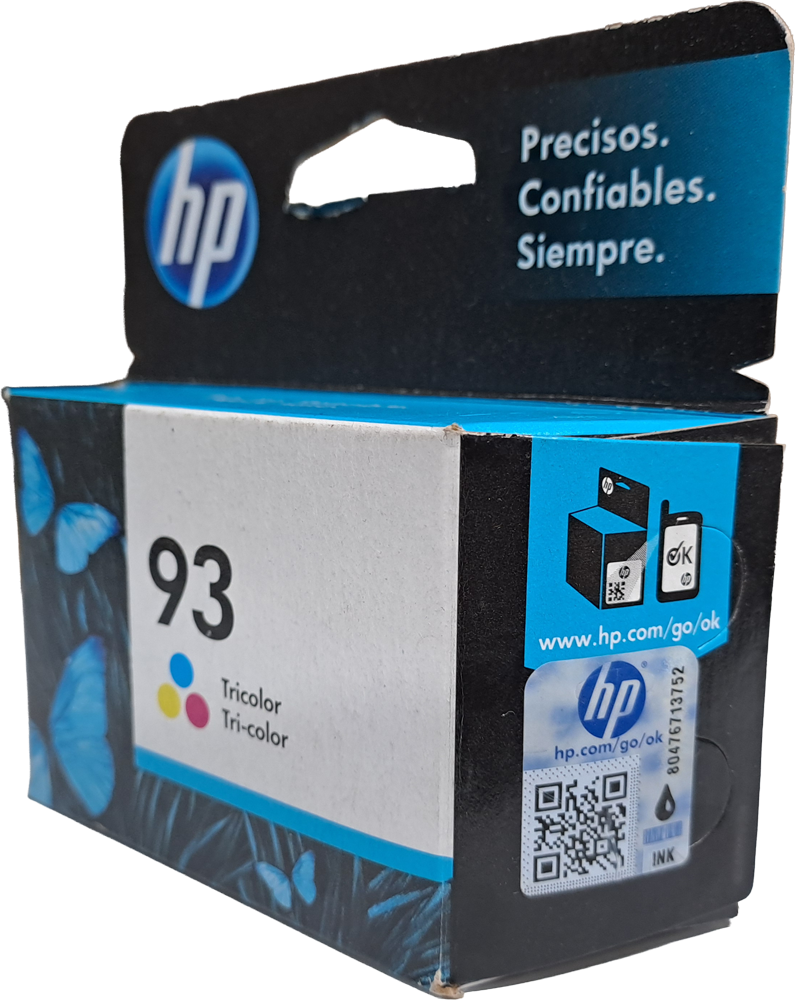 C9361WL Cartucho de Tinta HP 93, Tricolor, Original, Fecha 02/2020