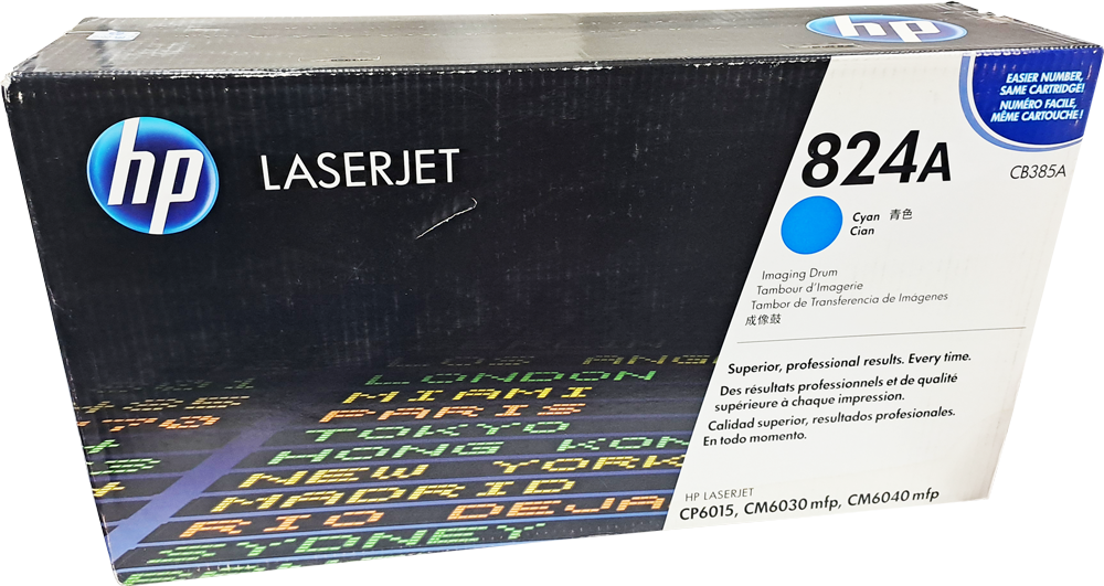 CB385A Tóner HP Laserjet 824A, Cian Original (ÚLTIMA PIEZA)