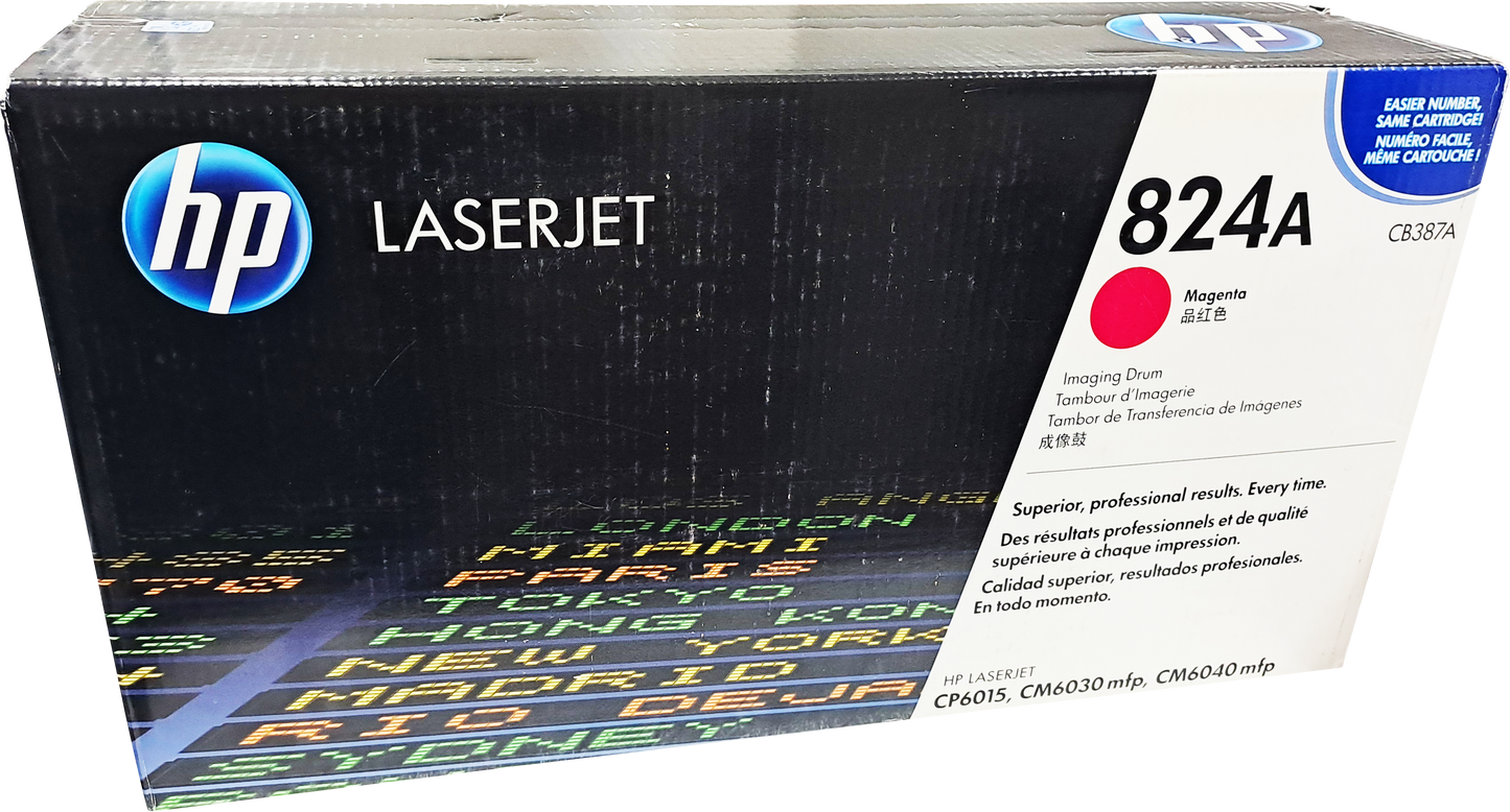 CB387A Tóner HP Laserjet 824A, Magenta Original (ÚLTIMAS DOS PIEZAS)