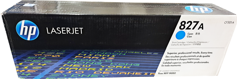 CF301A Tóner HP Laserjet 827A, Negro Original (ÚLTIMA PIEZA)