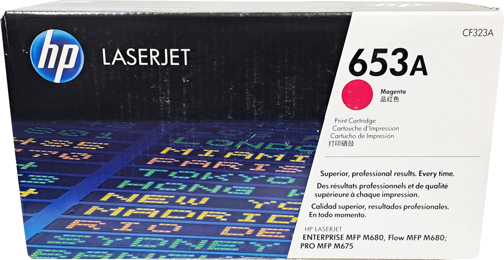 CF323A Tóner HP Laserjet 653A, Magenta Original (ÚLTIMAS CINCO PIEZAS)