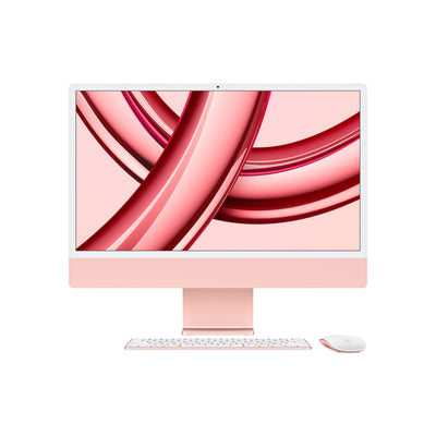 Apple iMac 24" 4.5K MQRU3E/A Chip M3, CPU8, GPU10, 8GB RAM, 512GB SSD, Rosa