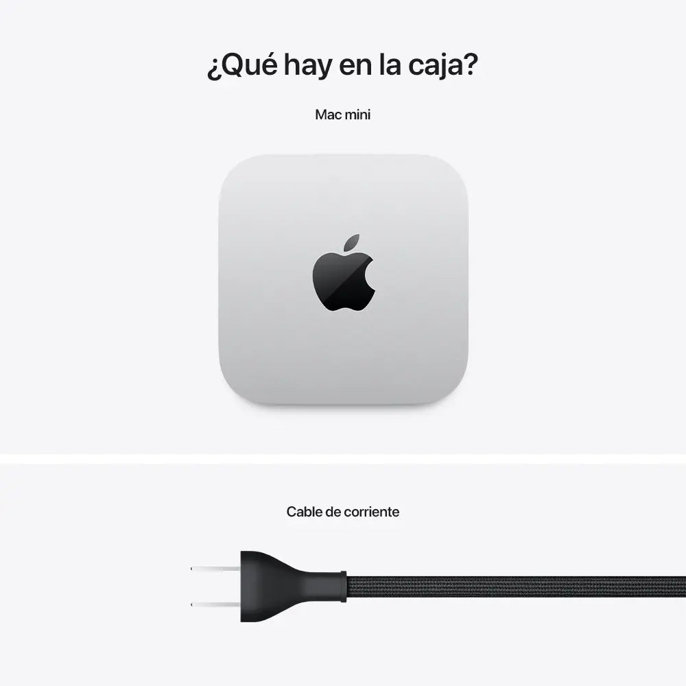 Mac Mini Apple, M4, 12 CPU, 16 GPU, RAM 24GB, 512GB SSD