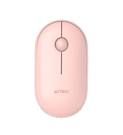 Mouse MI46 Acteck, Inalámbrico, Rosa