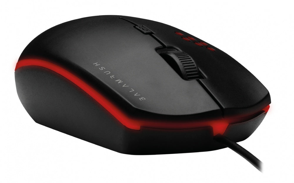 Mouse gamer BR-931427 Balam Rush, Inalámbrico, USB, Negro