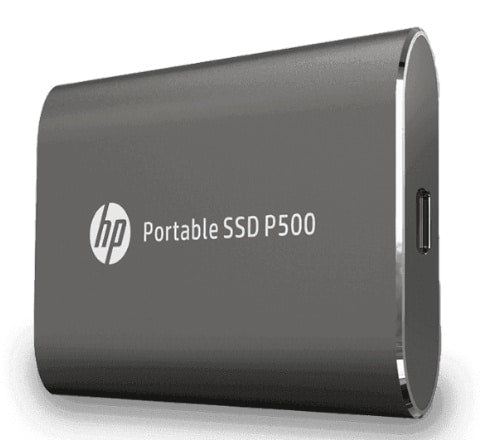 Unidad SSD Externo HP, P500 Black, 250 GB USB-C. 3.1 Gen 2