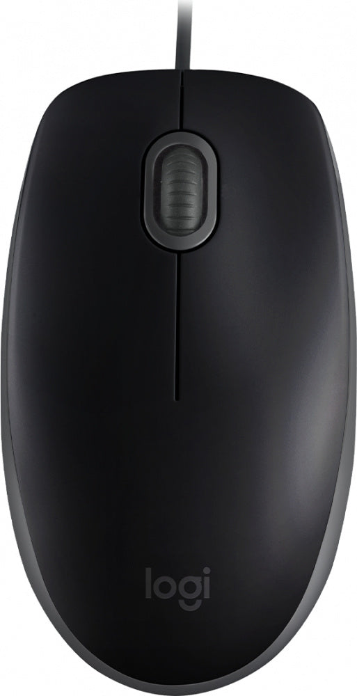 Mouse Logitech Óptico M110 Silent Alámbrico Negro conectividad USB