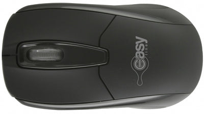Mouse óptico 993377 Easy Line, Inalámbrico, Negro