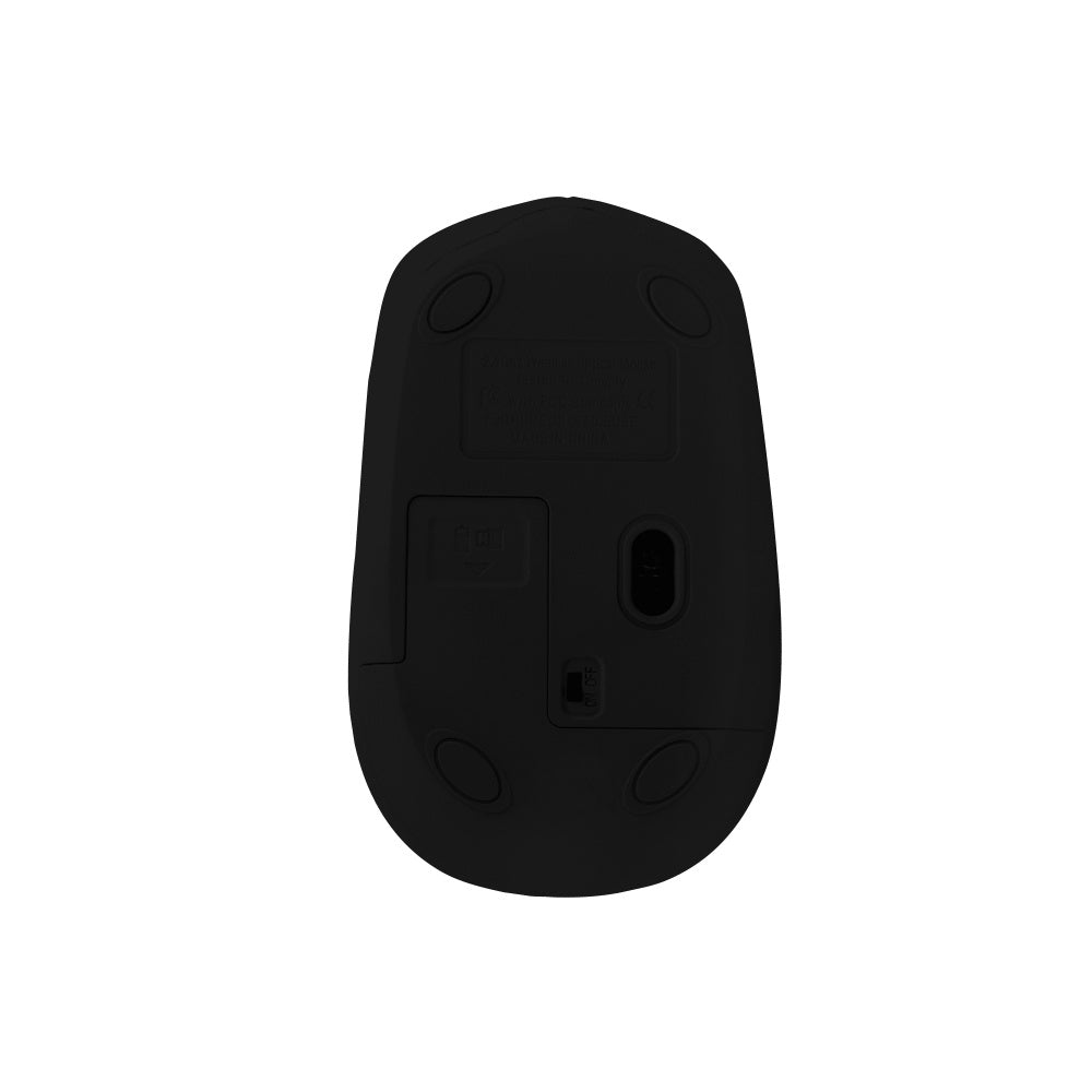 Mouse Root PC-045038 Perfect Choice, Inalámbrico, Negro