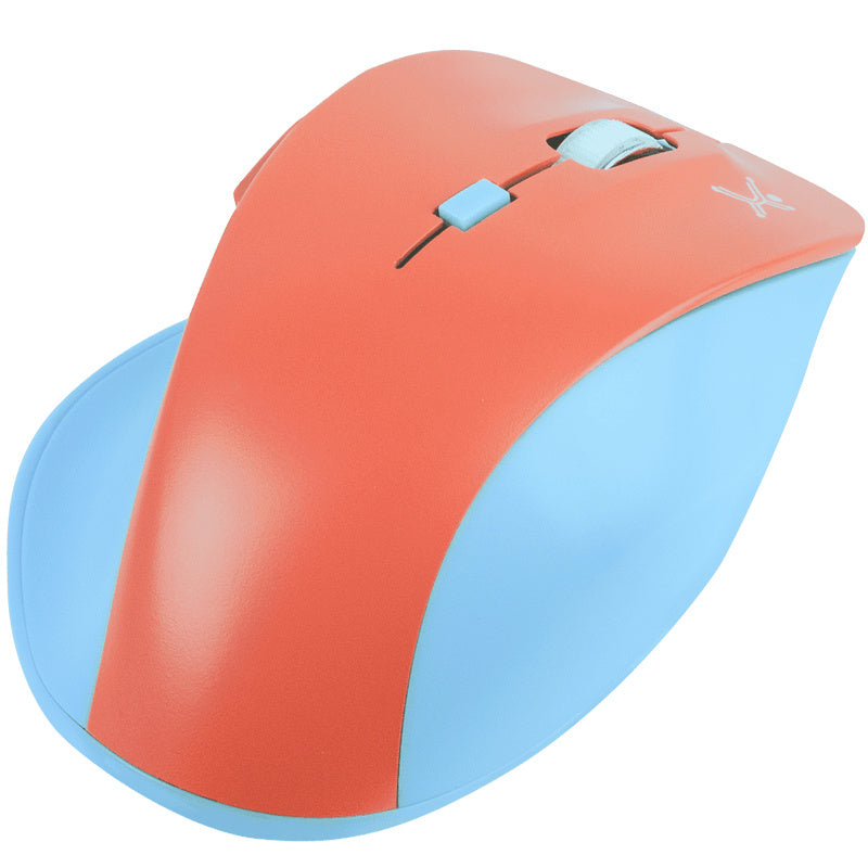 Mouse ergonómico PC-045120 Thumb Perfect Choice, Inalámbrico, Azul-mamey