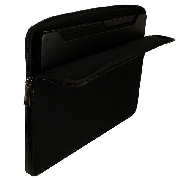 Estuche para laptop de 15" a 15.6" Perfect Choice, Negro, Poliéster Body, 300mm x 395mm