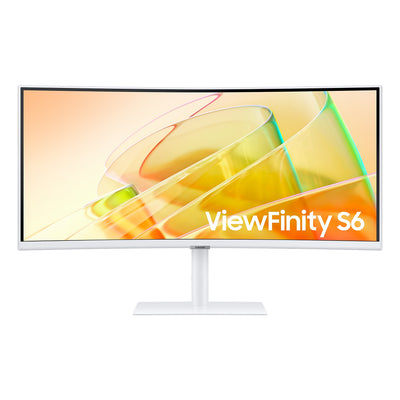 Monitor LED Samsung S34C650TAL Pantalla curva, 34" Class, 21:9, Blanco