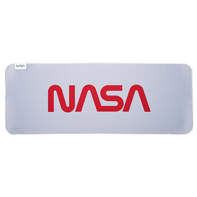 Mousepad RGB NASA NS-GMSX6 Techzone, Base antideslizante, 14 modos de iluminación, Blanco