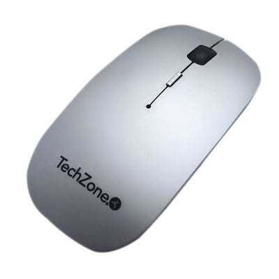 Mouse TZ18MOUINAMP-PL Techzone, Inalámbrico, Incluye mousepad