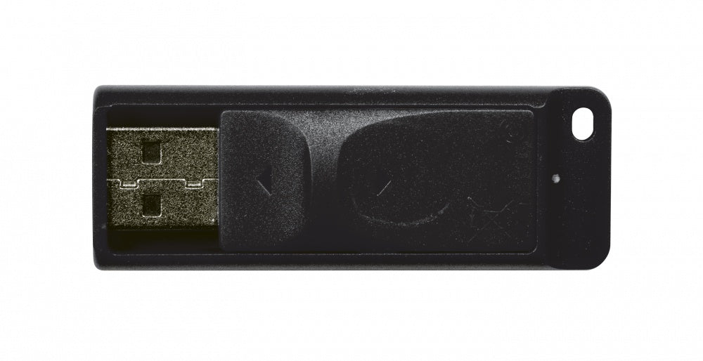 Memoria VERBATIM USB 32GB slider, color negro