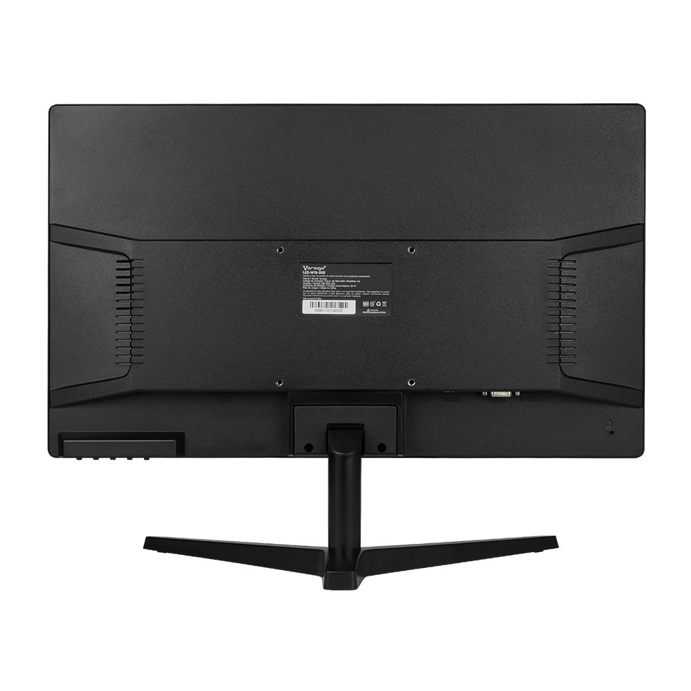 Monitor LED Vorago LED-W19-205 20", Class HD+, 16:9, Negro, 1600 x 900, 16,7 Millones de colores, 2ms, HDMI, VGA