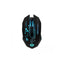 Mouse gamer 6D Dinasty Perfect Choice, Inalámbrico, Negro