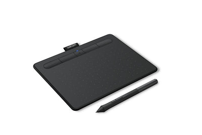 Tableta Gráfica Wacom Intuos Small, Lápiz y Bluetooth, Negro, Compacta y Ergonómica