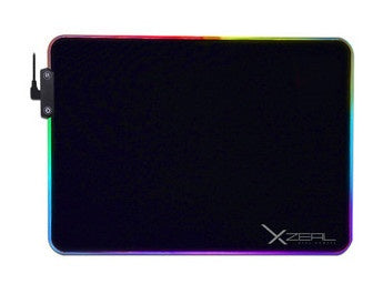 Mousepad gamer XZAMP10B Xzeal, 260 x 360mm, Antideslizante, Negro