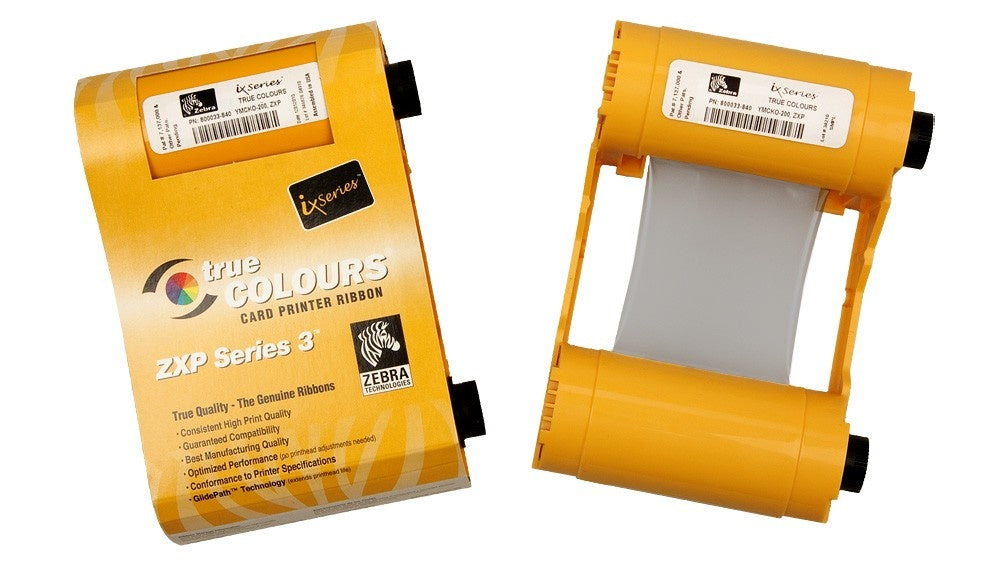 Ribbon negro para ZXP1 1000 Imágenes
