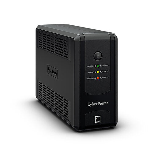 UPS de línea interactiva CyberPower UT550GU, 550VA/275W, Torre, AVR, 6Hora(s) Recharge, 2Minutos Stand-by, 120 V AC Entrada y Salida