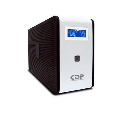 No-Break R-SMART 1210, 1200 VA, 720 Watts, 10 contactos tipo NEMA5-15R (5 contactos con respaldo, AVR y supresión de picos)