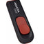 Memoria USB Adata C008, 16GB, USB-A 2.0,Negro/Rojo