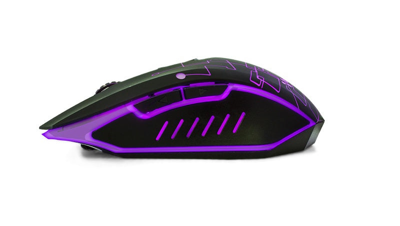 Ratón MO-501 Vorago, Alámbrico, USB, 3200DPI, Negro