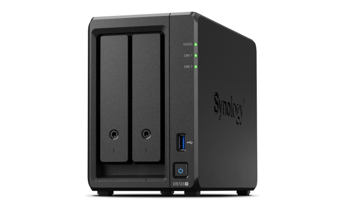 NAS Synology DS723+, 2 Bahías, Doble Núcleo