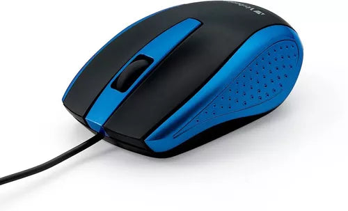 Mouse óptico VB99740 Verbatim, Alámbrico, Azul