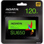 SSD Adata Ultimate SU650, 120GB, SATA III, 2.5'', 7mm, Blister