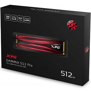 AGAMMIXS11P-512GT SSD XPG GAMMIX S11 Pro, 512GB, PCI Express 3.0 x4, M.2