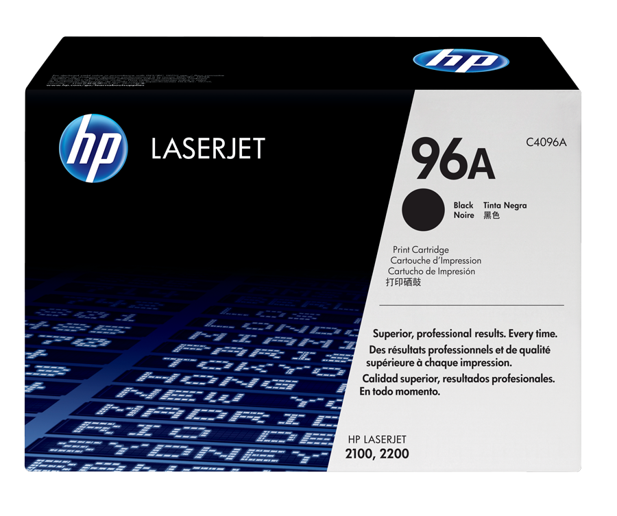 C4096A Tóner HP Laserjet 96A, Negro Original (ÚLTIMA PIEZA)